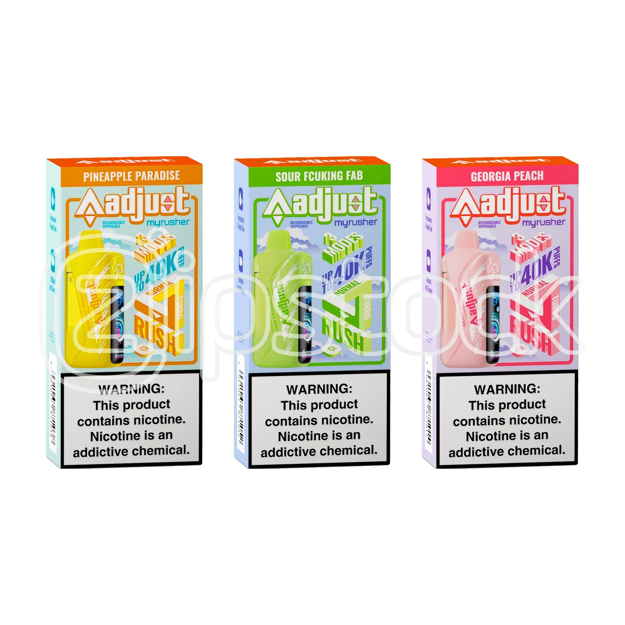Adjust MyRusher 40K Puffs Disposable