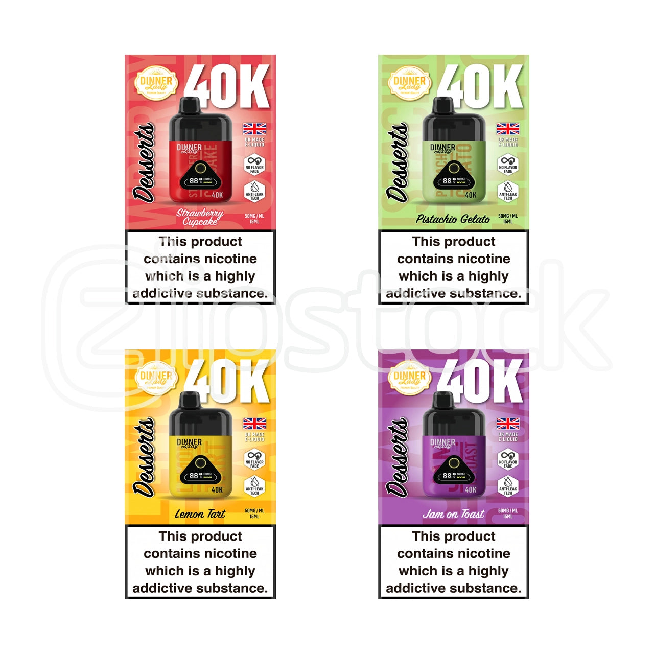 Dinner Lady Desserts 40K Puffs Disposable