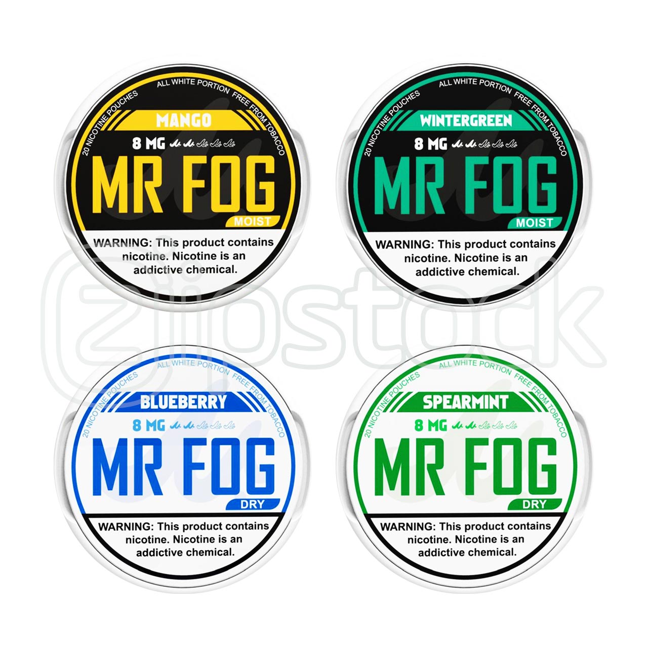 Mr Fog Nicotine Pouches 20ct