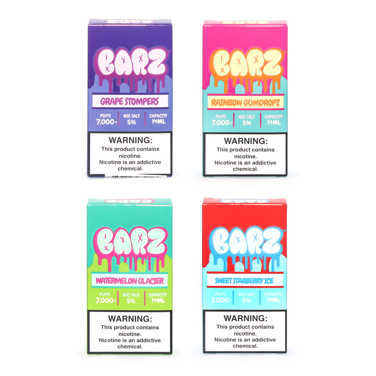Barz 7000 Puffs Rechargeable Vape
