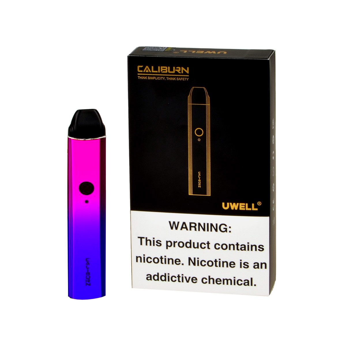Uwell Caliburn Starter Kit With 1 Pod Iris Purple